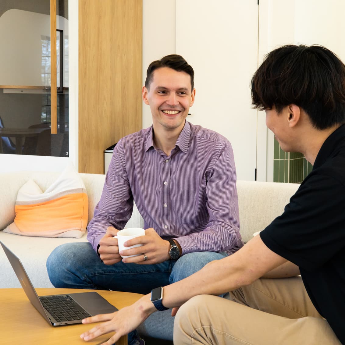 Discussing website development process